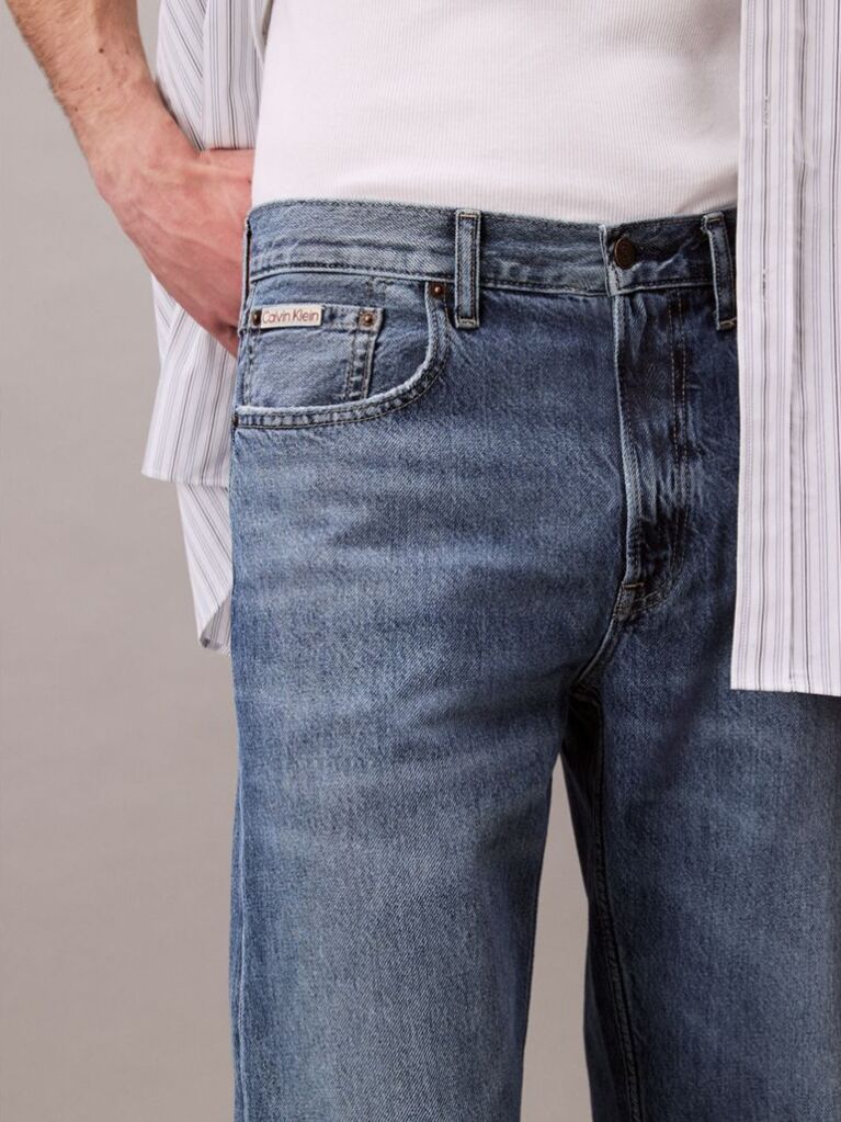Denim Τζιν Με 90's Ίσια Γραμμή  Άνδρας