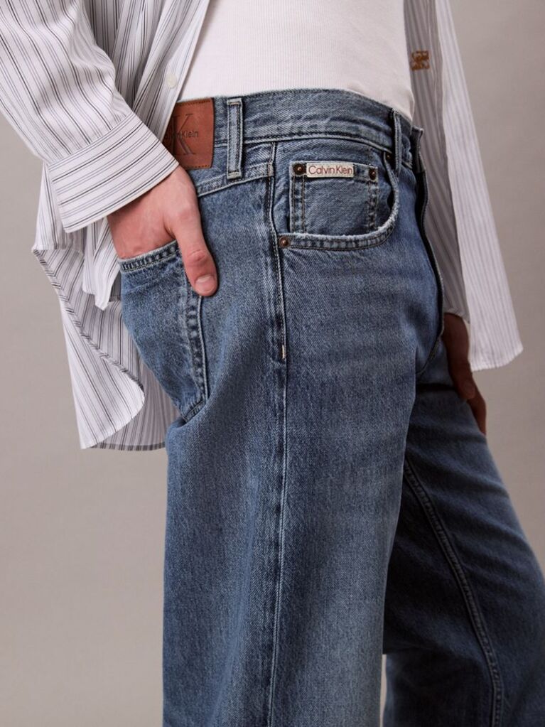 Denim Τζιν Με 90's Ίσια Γραμμή  Άνδρας