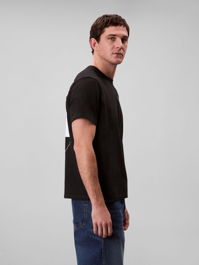 Μαύρο Κοντομάνικο T-Shirt  Άνδρας