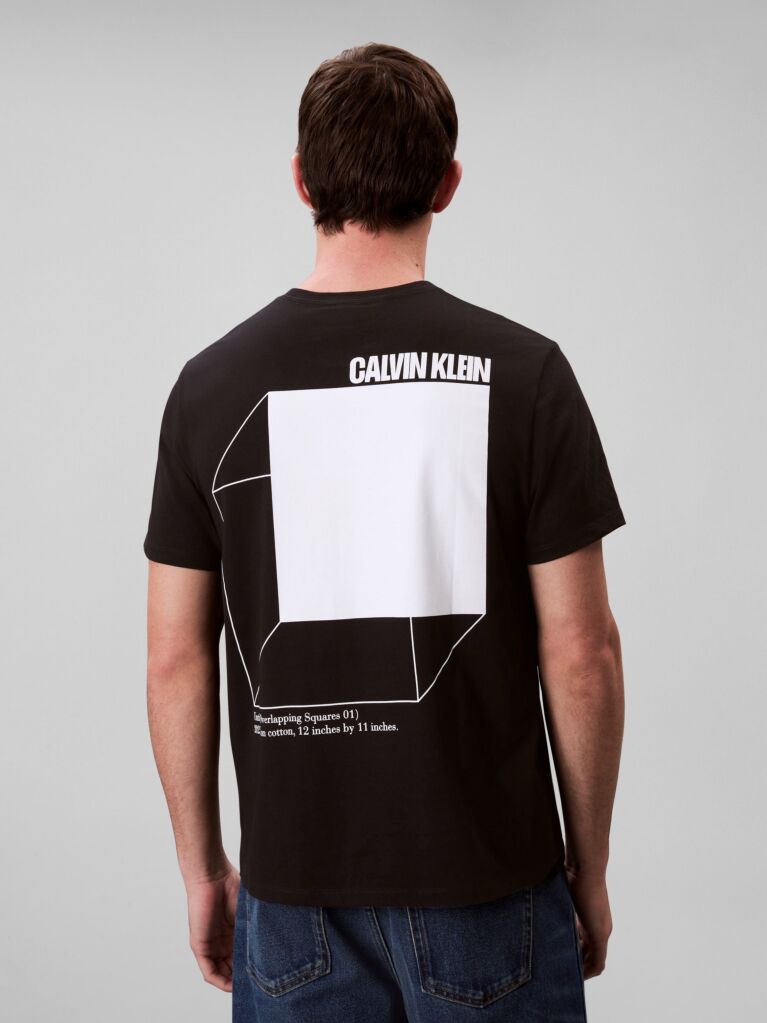 Μαύρο Κοντομάνικο T-Shirt  Άνδρας