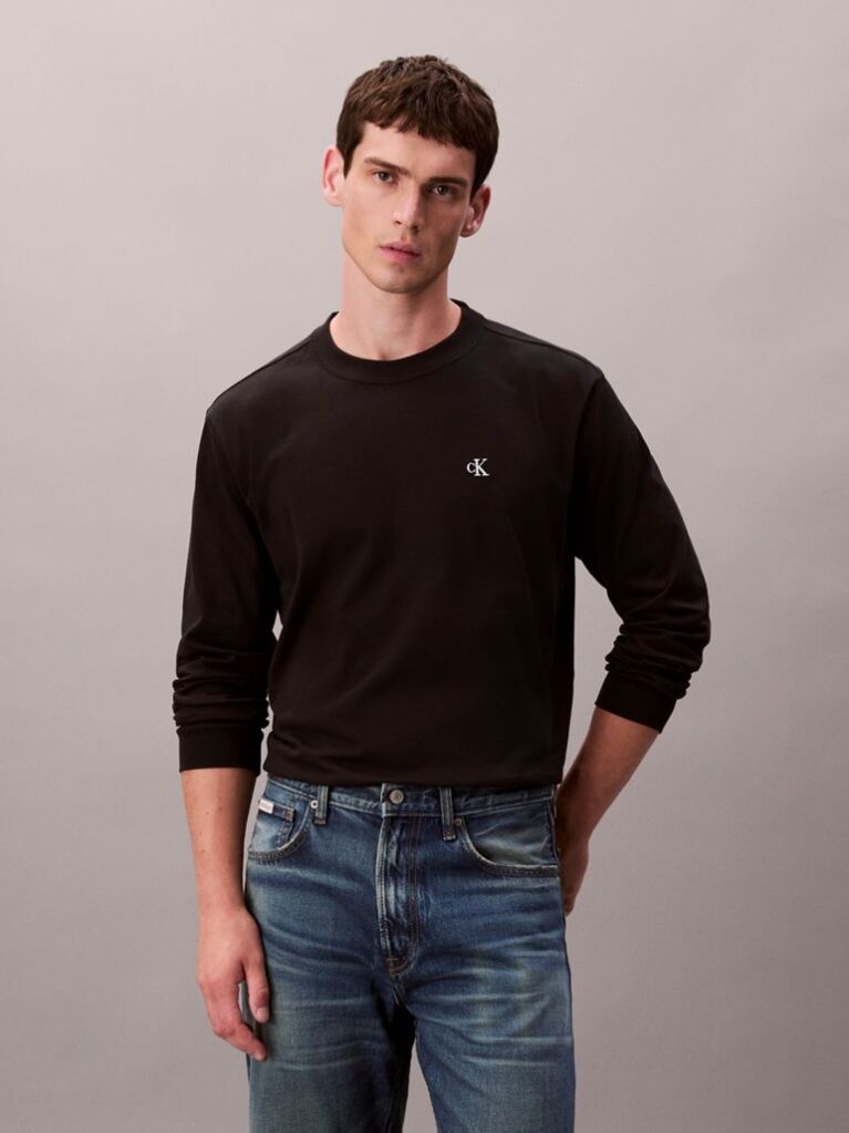 Black Archive Logo Relaxed T-Shirt  Men