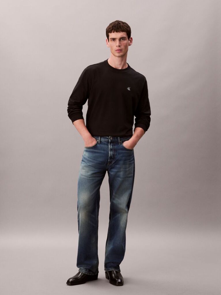 Black Archive Logo Relaxed T-Shirt  Men