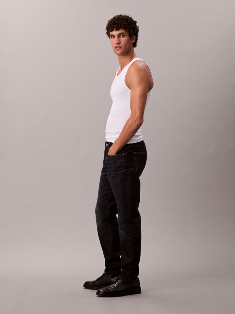 Denim Slim Tapered Jeans  Men