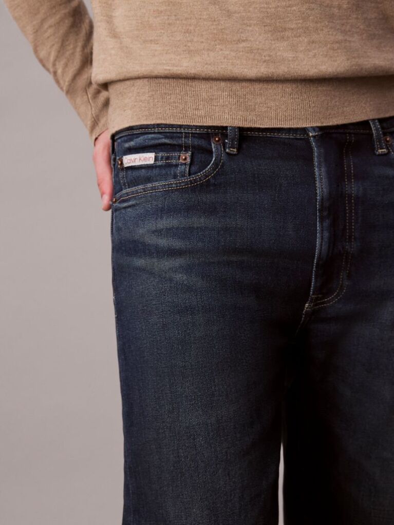 Denim Standard Straight Jeans  Men
