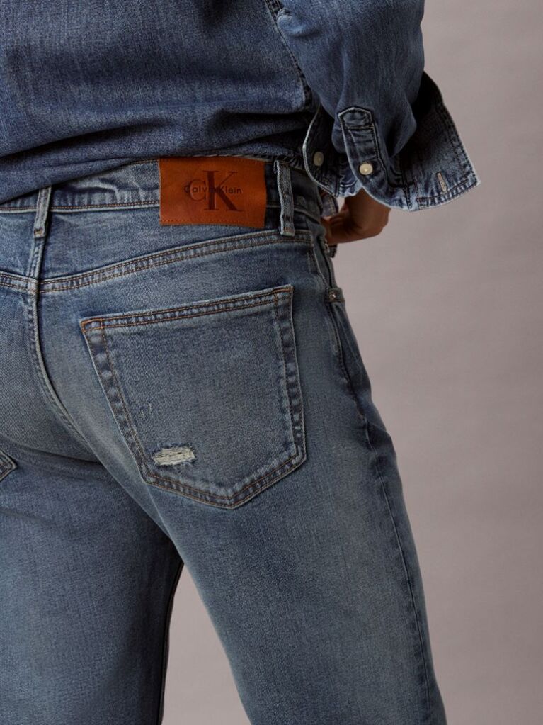 Denim Τζιν Σε Ίσια Γραμμή  Άνδρας