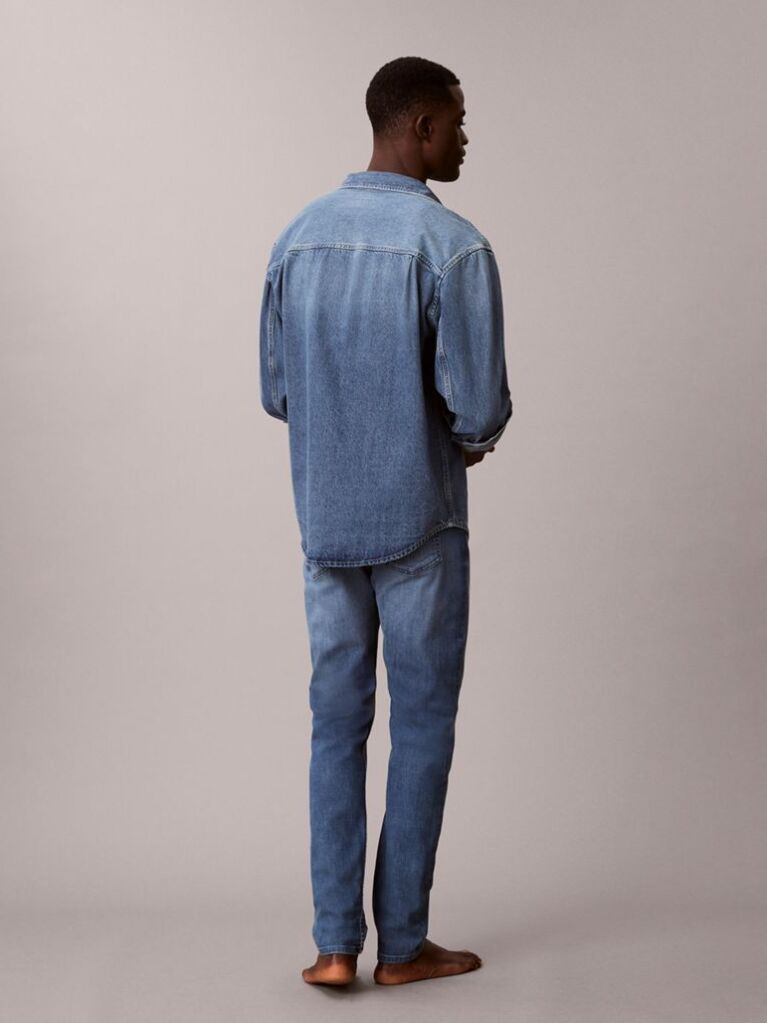 Denim Τζιν Με Slim Tapered Γραμμή  Άνδρας