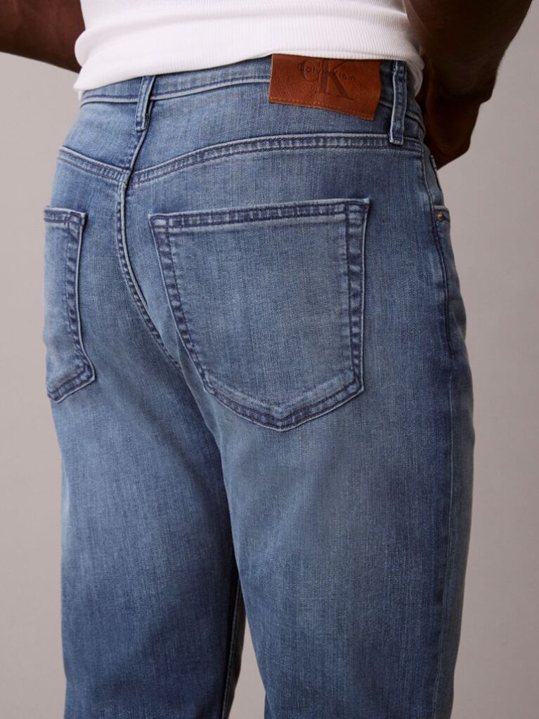 Denim Τζιν Με Slim Tapered Γραμμή  Άνδρας