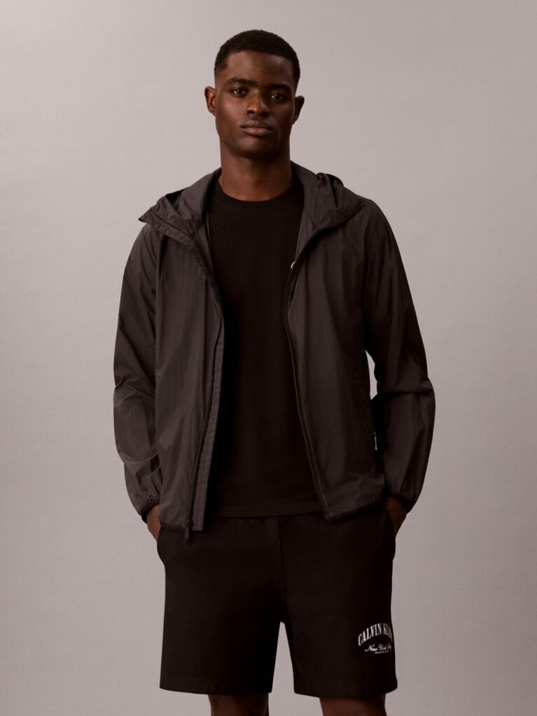 Black Premium Terry Jogger Shorts  Men
