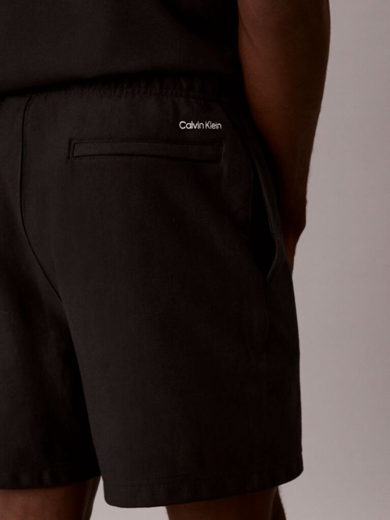 Black Premium Terry Jogger Shorts  Men