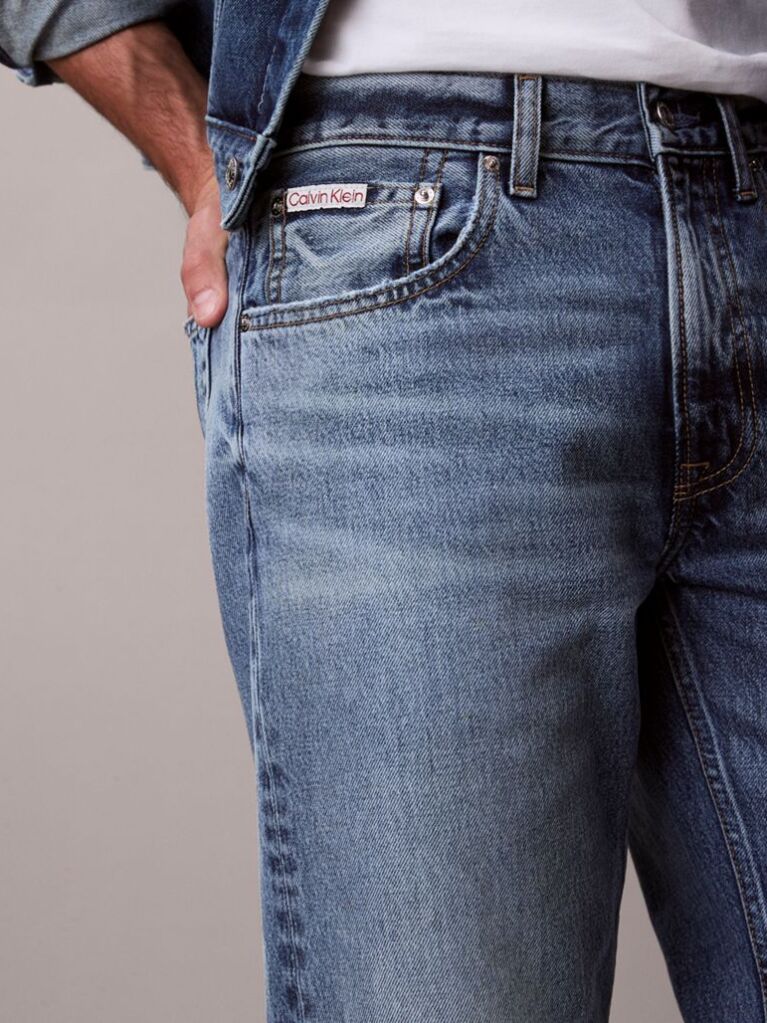 Denim 90s Τζιν Με Ίσια Γραμμή  Άνδρας