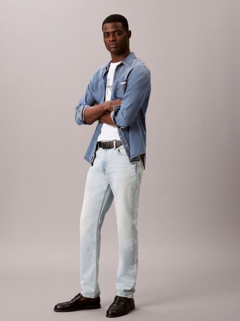 Denim Slim Tapered Jeans  Men
