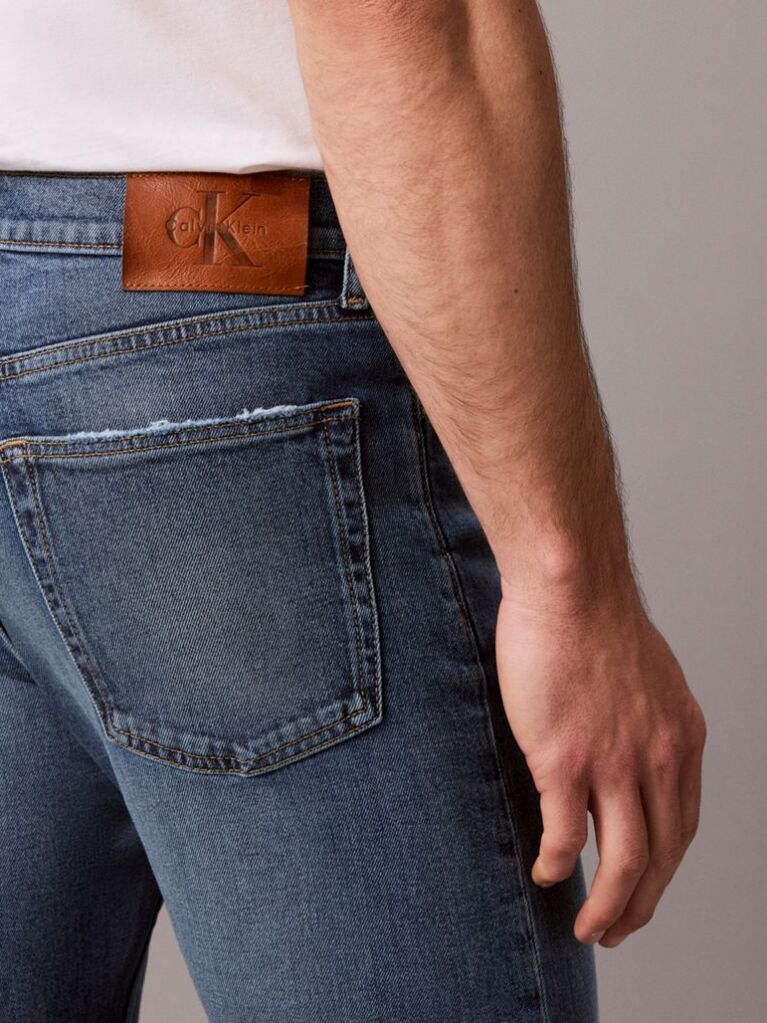 Denim Standard Straight Jeans  Men