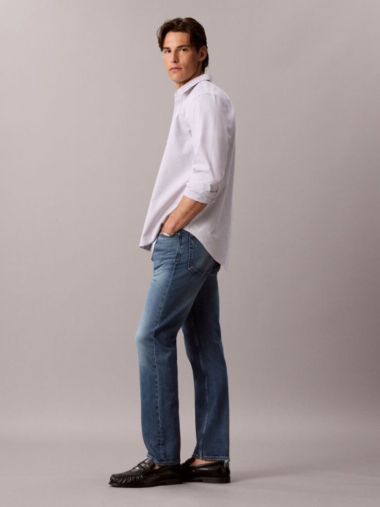 Denim Standard Straight Jeans  Men
