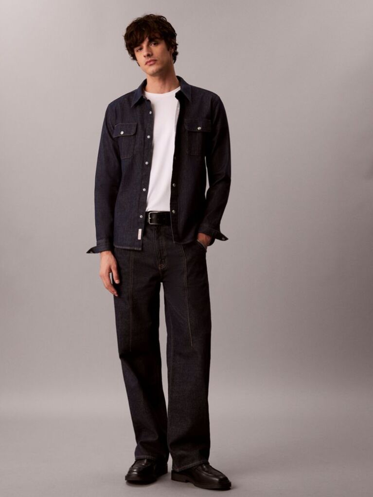 Denim Denim Πουκάμισο Western  Άνδρας