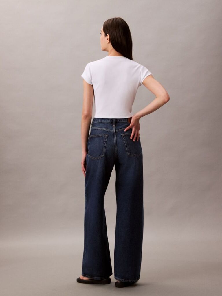 Denim Wide Leg Jeans  Women