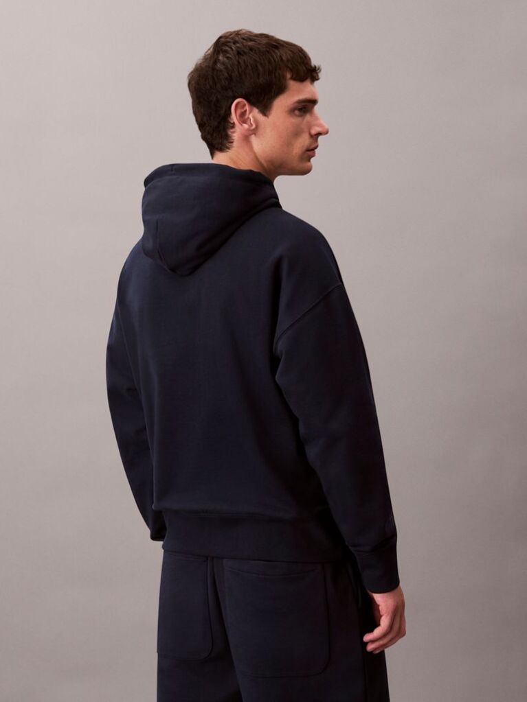 Black Premium Terry Hoodie  Men