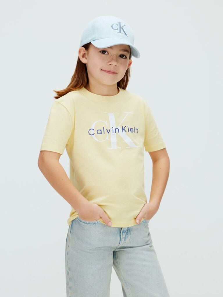 Yellow Kids' Logo T-shirt  Kids Unisex