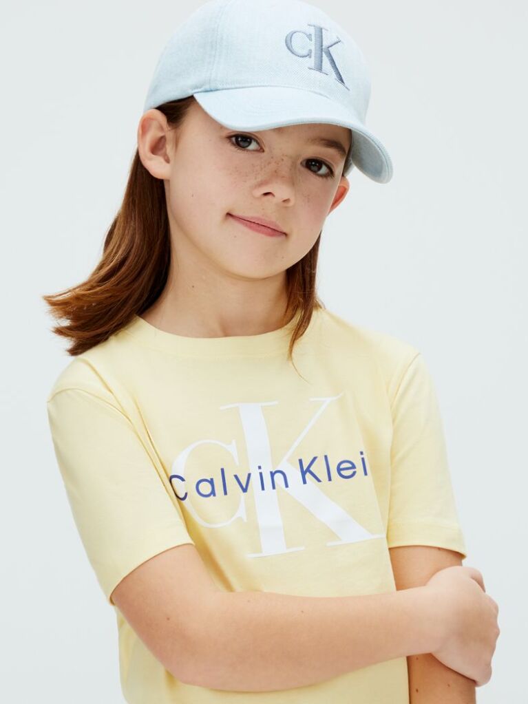Yellow Kids' Logo T-shirt  Kids Unisex