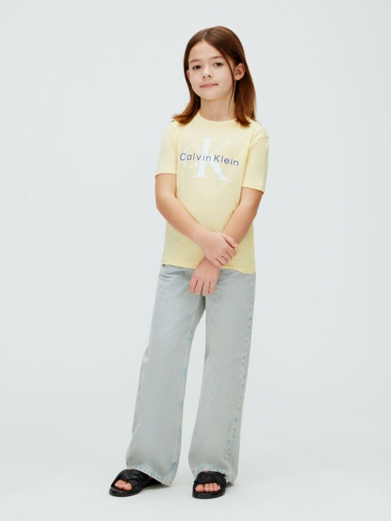 Yellow Kids' Logo T-shirt  Kids Unisex