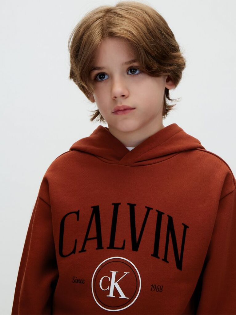 Red Kids' Logo Hoodie  Boys