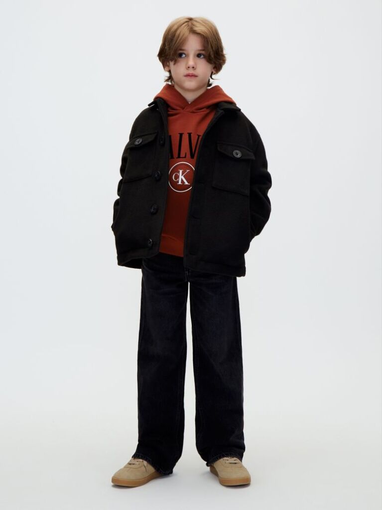 Red Kids' Logo Hoodie  Boys