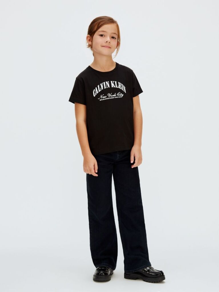 Black Logo T-shirt  Girls
