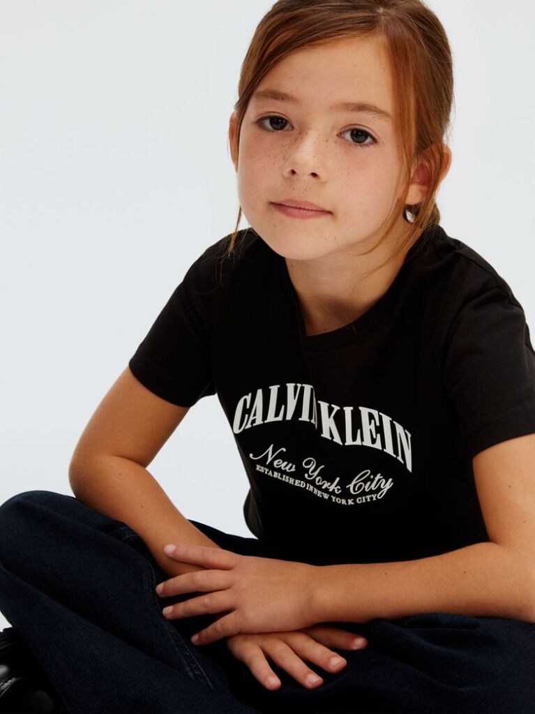 Black Logo T-shirt  Girls