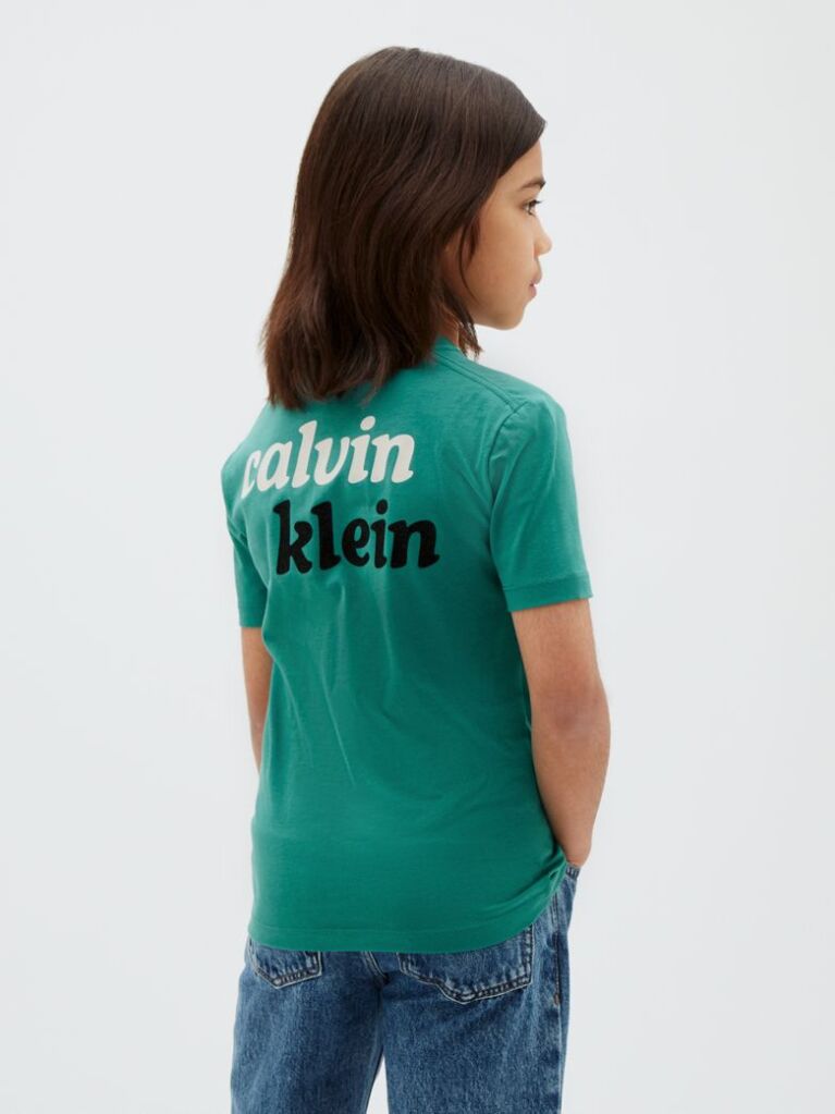 Green Kids' Logo T-shirt  Boys