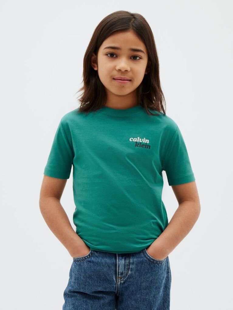 Green Kids' Logo T-shirt  Boys