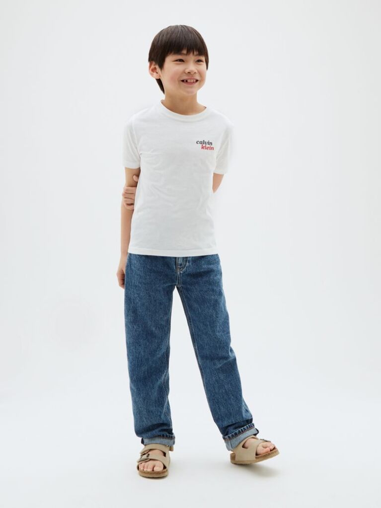 White Kids' Logo T-shirt  Boys