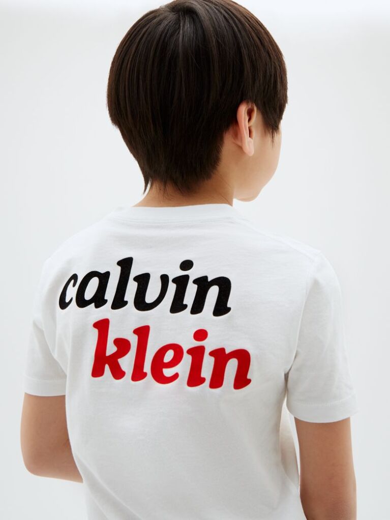 White Kids' Logo T-shirt  Boys