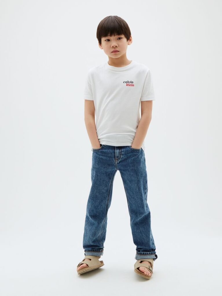 White Kids' Logo T-shirt  Boys