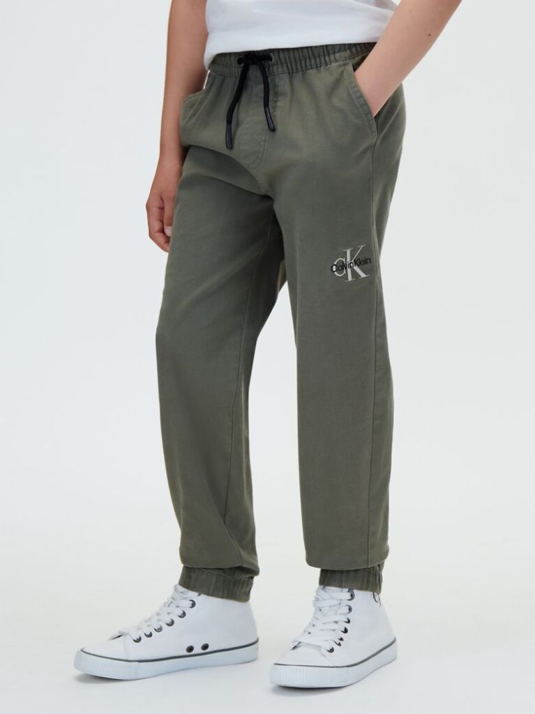 Πράσινο Παιδικό Παντελόνι Φόρμας Joggers Με Signature Λογότυπο  Αγόρι