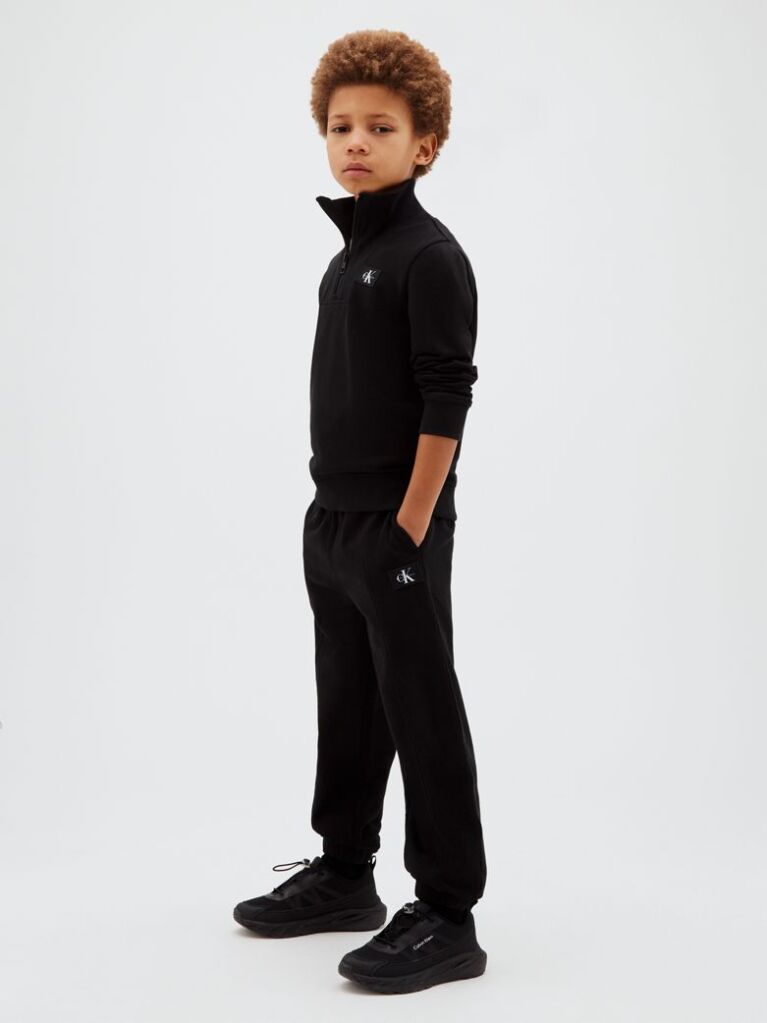 Black Kids' Signature Logo Joggers  Boys