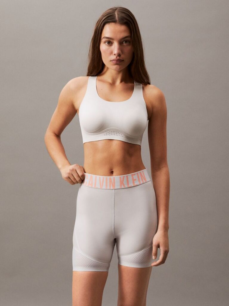 Grey Tight Gym Shorts  Women
