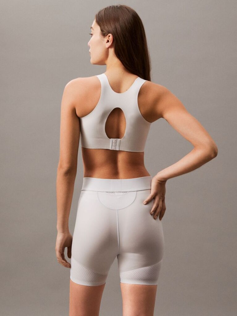 Grey Tight Gym Shorts  Women