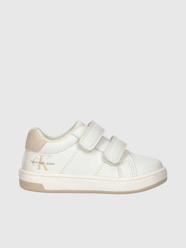 Λευκό Παιδικά Sneakers Με Velcro  Κορίτσι