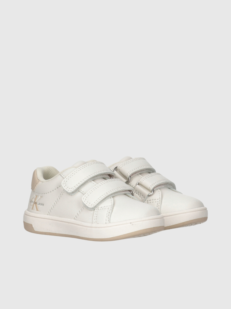 Λευκό Παιδικά Sneakers Με Velcro  Κορίτσι
