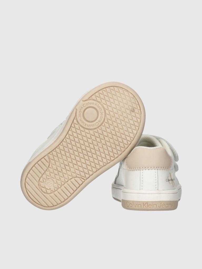 Λευκό Παιδικά Sneakers Με Velcro  Κορίτσι