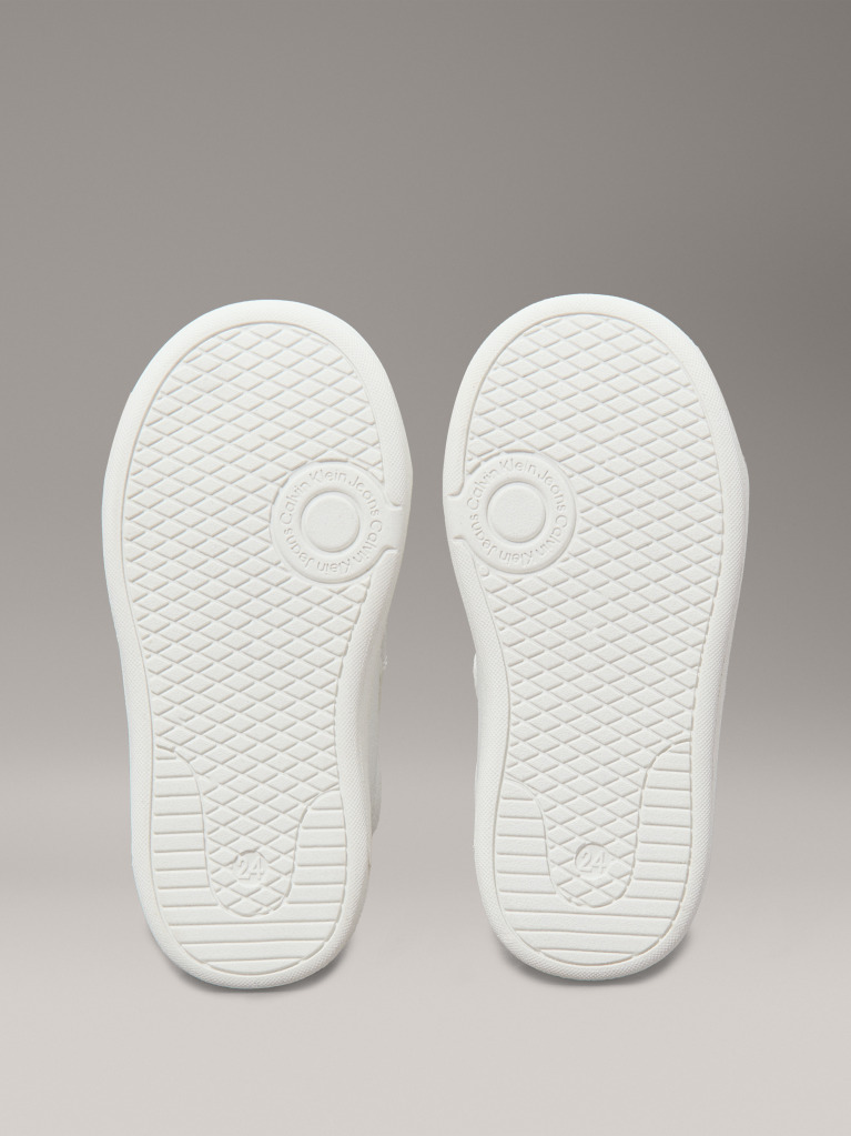 Λευκό Χαμηλά Sneakers Με Velcro  Κορίτσι