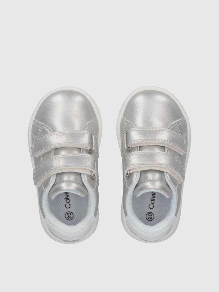 Multi Low Cut Velcro Sneakers  Girls