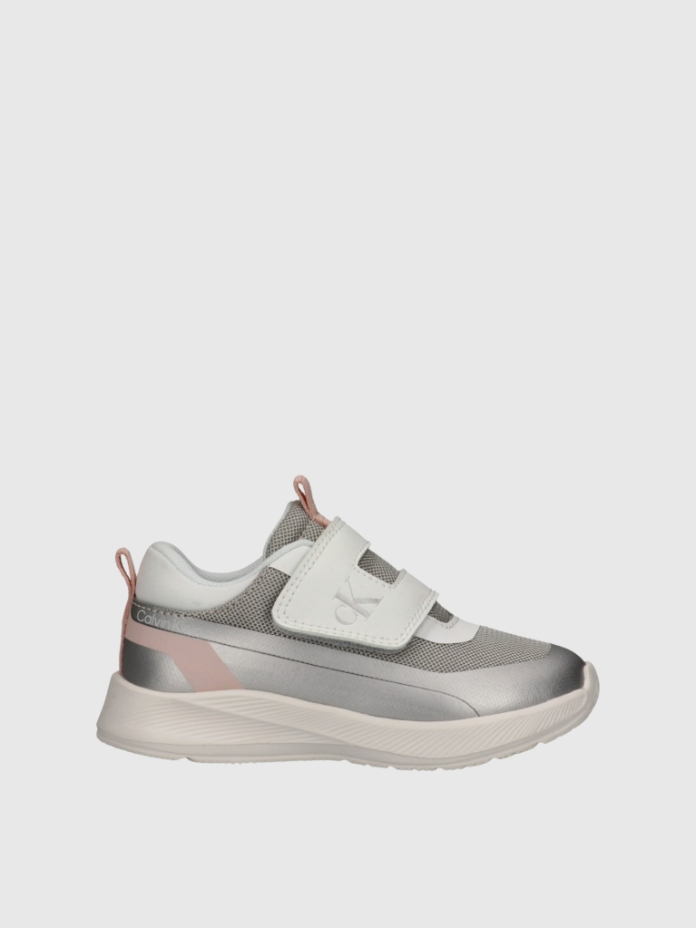Multi Low Cut Velcro Sneakers  Girls