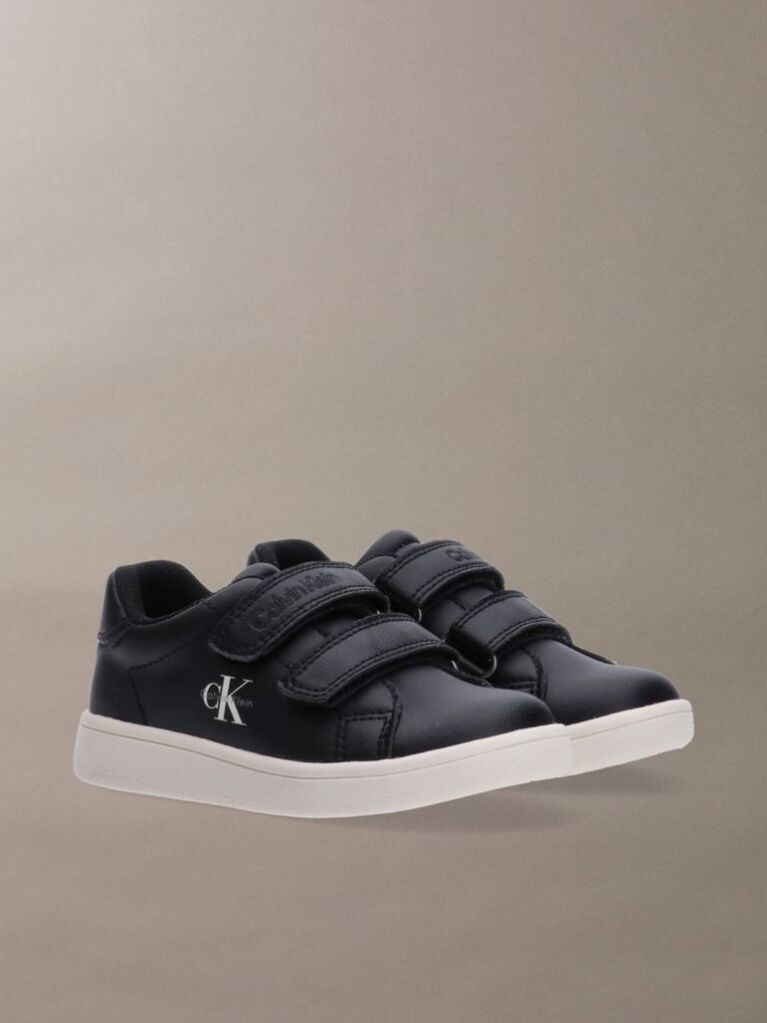 Μαύρο Παιδικά Sneakers Με Velcro Και Χαμηλό Κόψιμο  Παιδικό Unisex