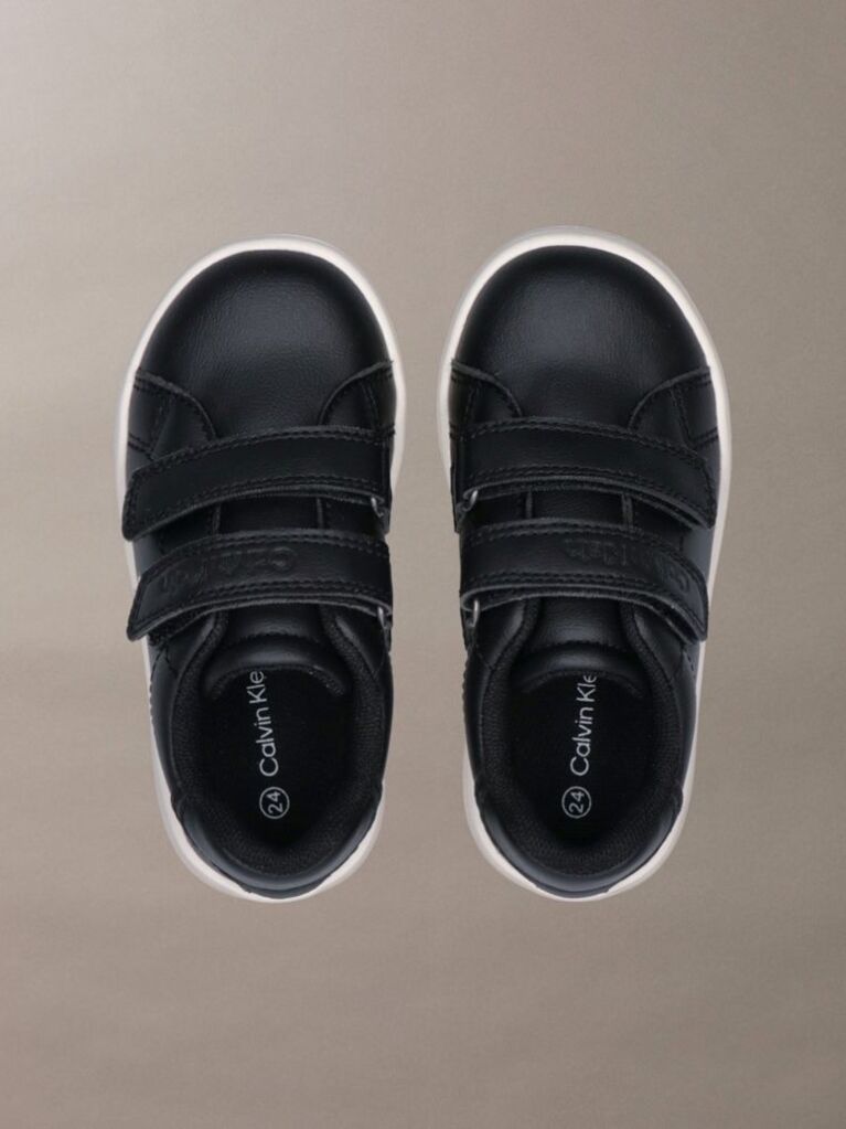 Μαύρο Παιδικά Sneakers Με Velcro Και Χαμηλό Κόψιμο  Παιδικό Unisex