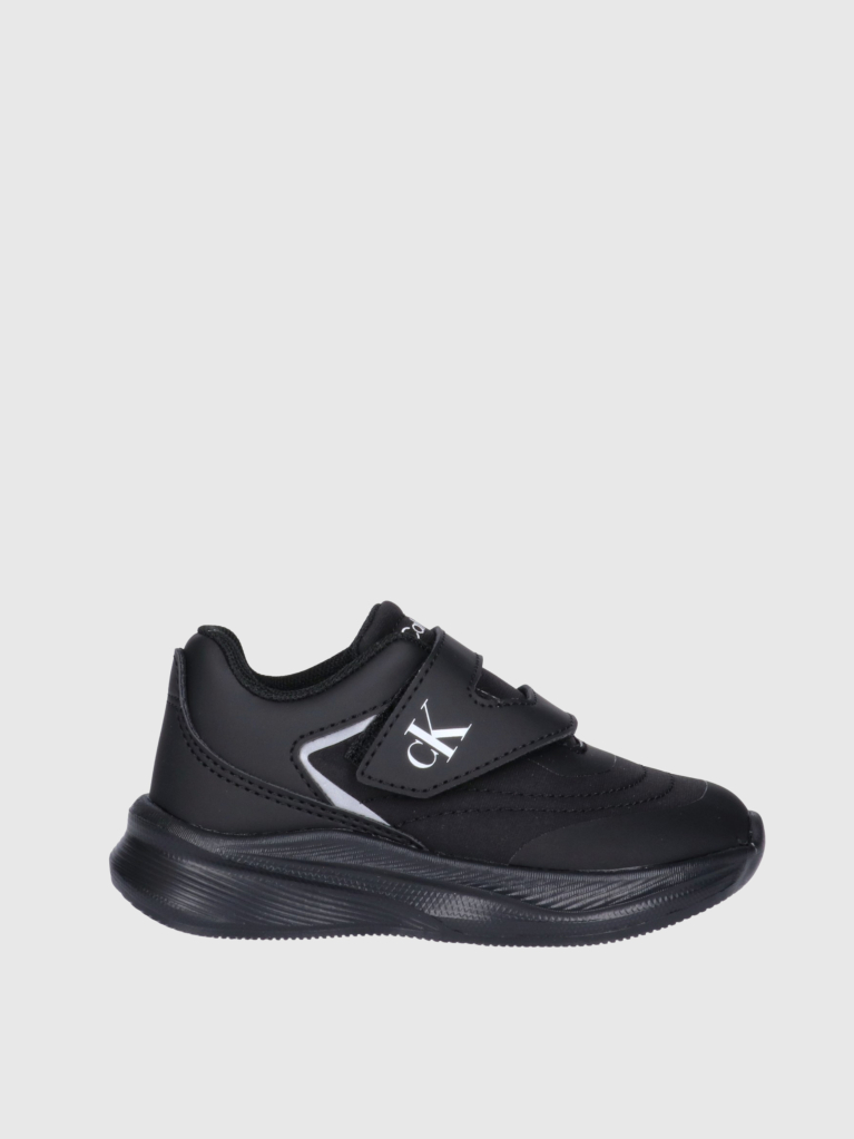 Μαύρο Παιδικά Sneakers Με Velcro Και Χαμηλό Κόψιμο  Παιδικό Unisex