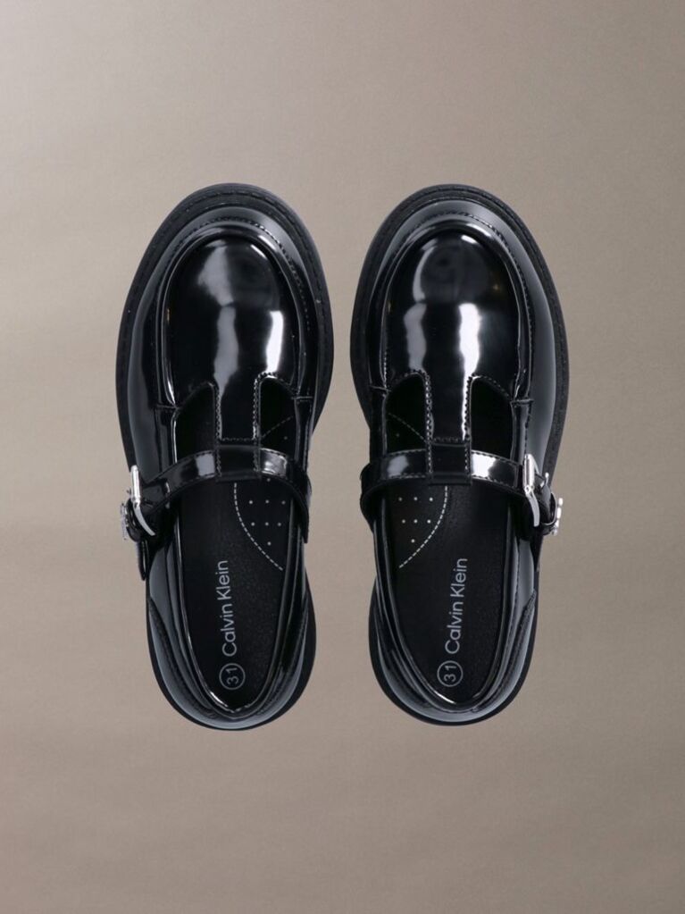 Μαύρο Παιδικά Loafers Από Συνθετικό Δέρμα  Κορίτσι