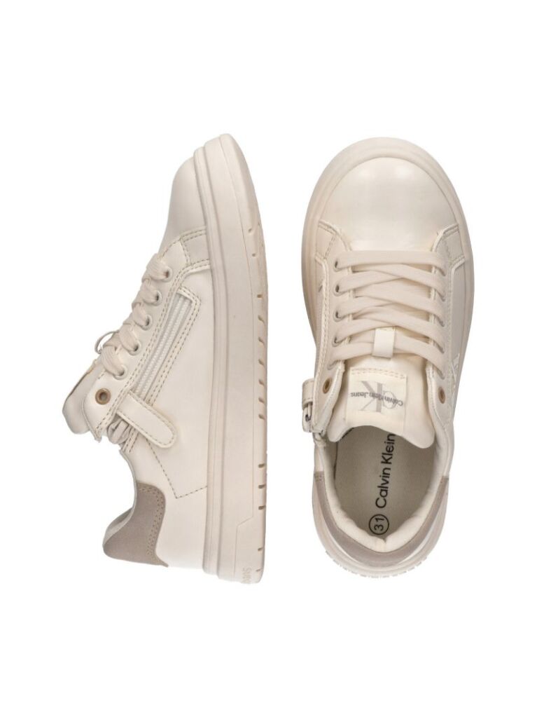 Multi Sneakers Δετά Με Φερμουάρ Στο Πλάι  Κορίτσι