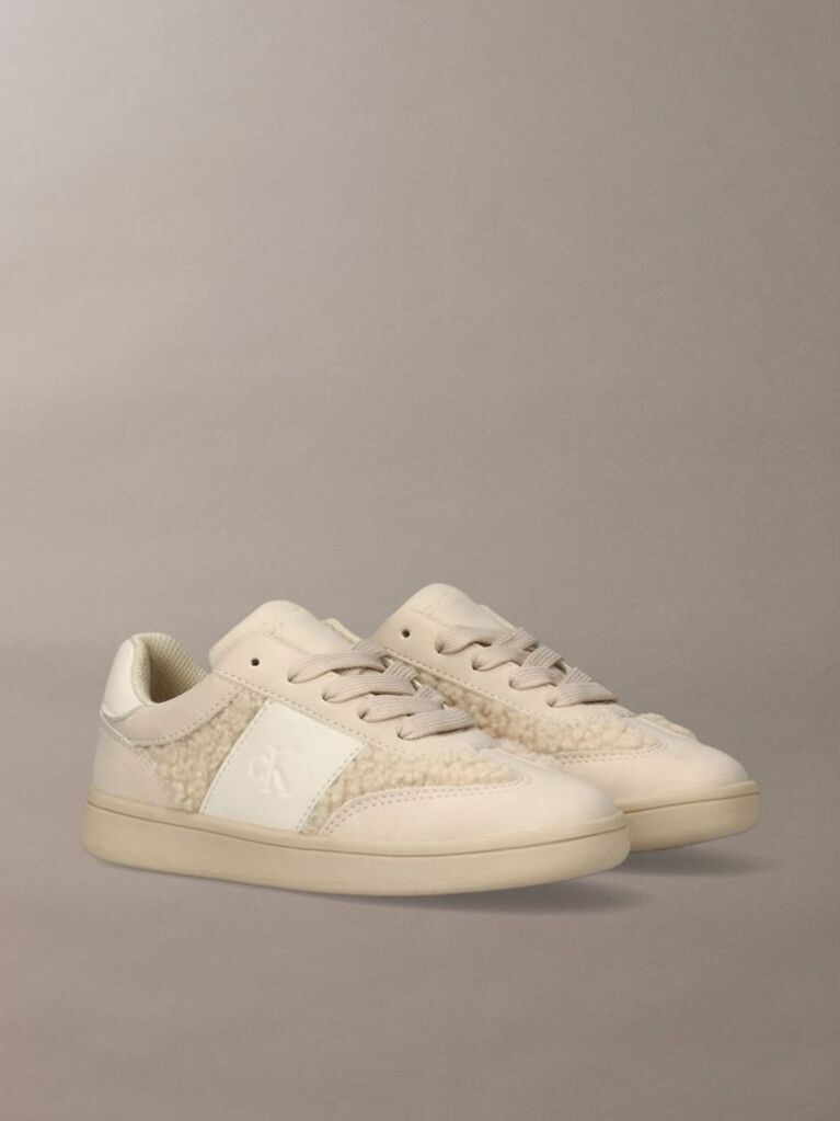 Μπεζ Παιδικά Μαλακά Signature Sneakers  Κορίτσι