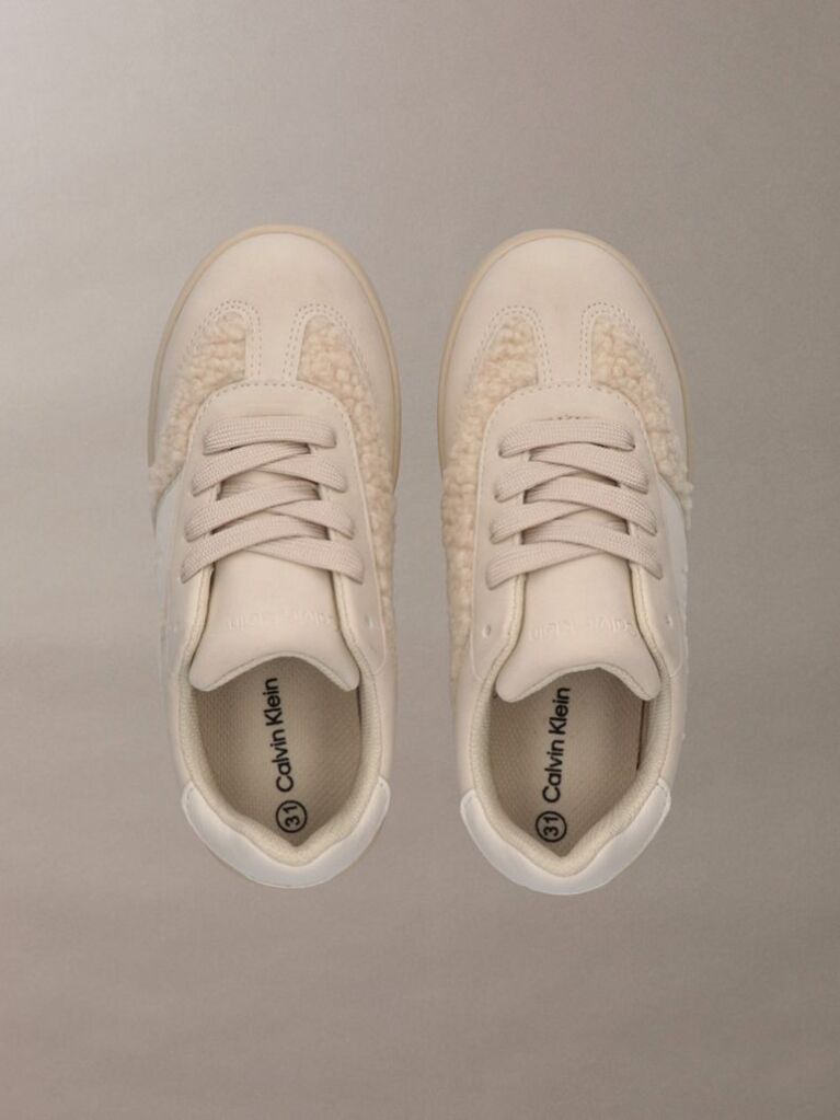 Μπεζ Παιδικά Μαλακά Signature Sneakers  Κορίτσι