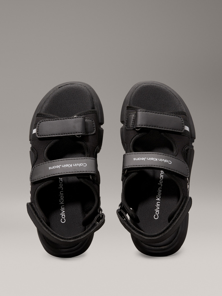 Μαύρο Σανδάλια Με Velcro  Αγόρι